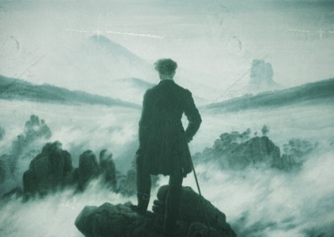 Spirituality and Art - Wanderer above a sea of fog- Caspar David Friedrich
